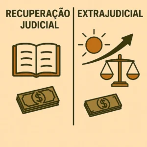 Principais diferenças entre a recuperação judicial e a extrajudicial