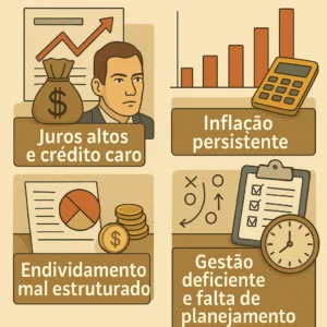 Trump não é um deles: 4 motivos que farão de 2025 o ano recorde de pedidos de Recuperação Judicial no Brasil